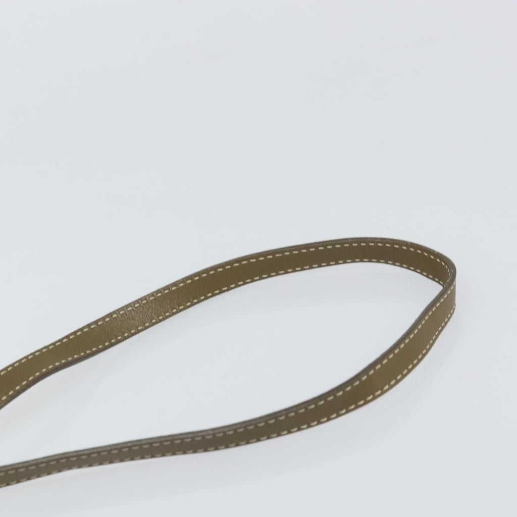 Celine C Macadam Shoulder Bag Canvas Khaki Canvas Shoulder Bag Bag