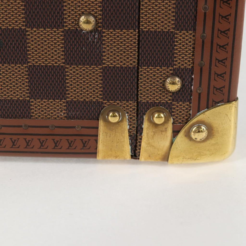 Louis Vuitton Cotteville Trunk Monogram Canvas Brown Canvas Bag
