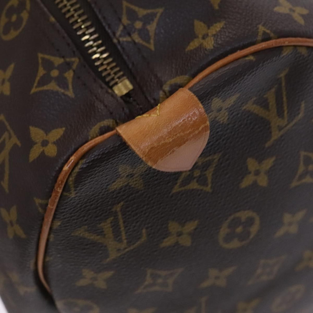 Louis Vuitton Keepall Bag Monogram Canvas Brown Canvas Travel Bag