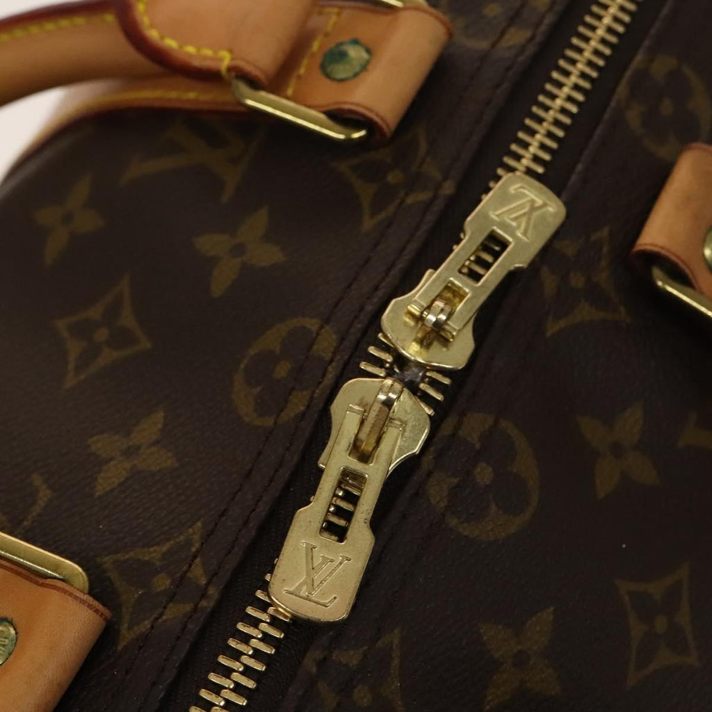 Louis Vuitton Keepall Bag Monogram Canvas Brown Canvas Bag