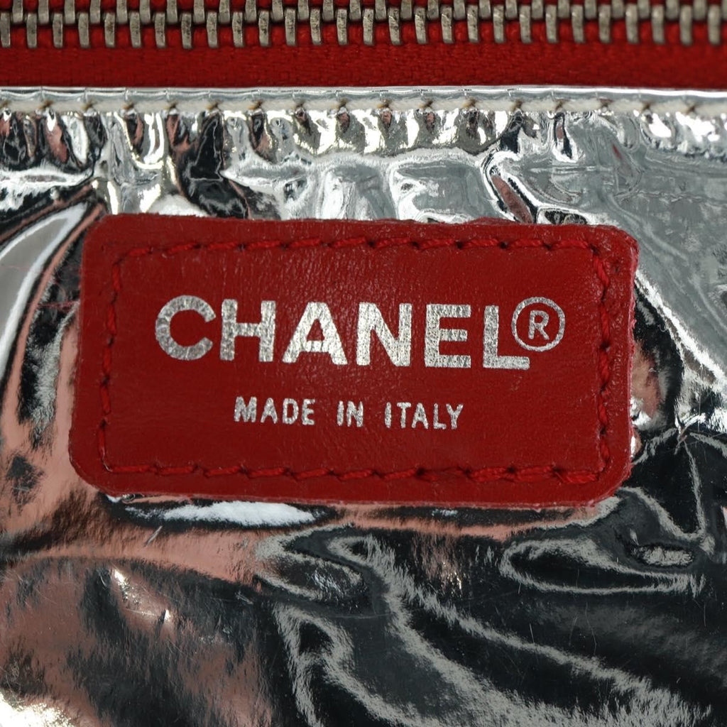 Chanel No.5 Tote Canvas And Leather White Canvas Tote Bag Bag