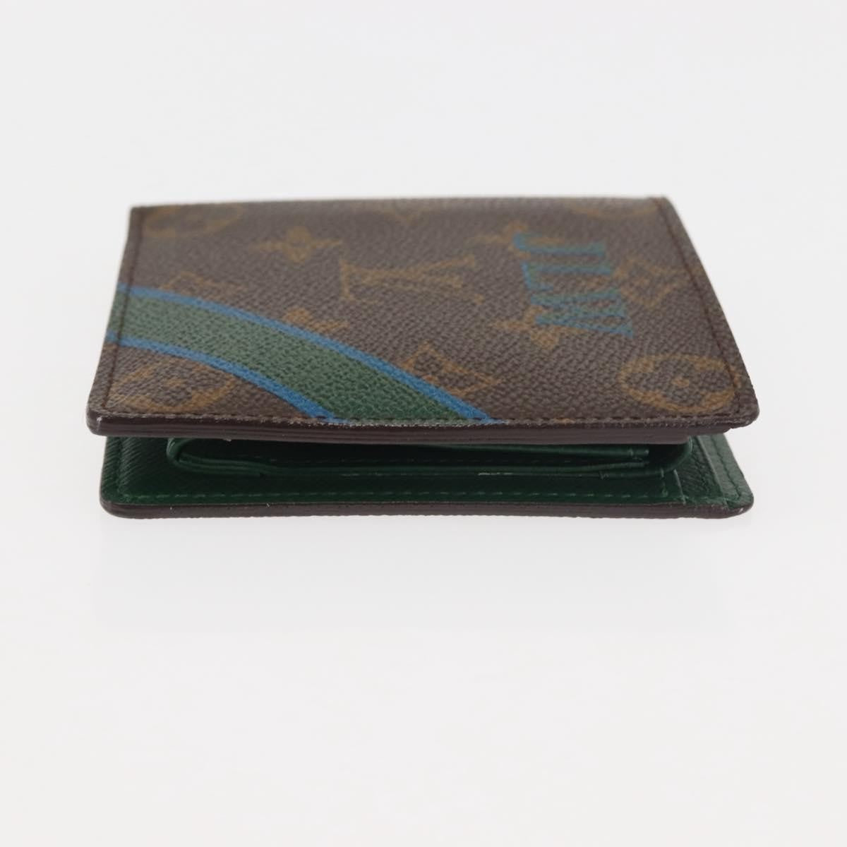 Louis Vuitton Marco Wallet Monogram Canvas Brown Canvas Wallets Accessory