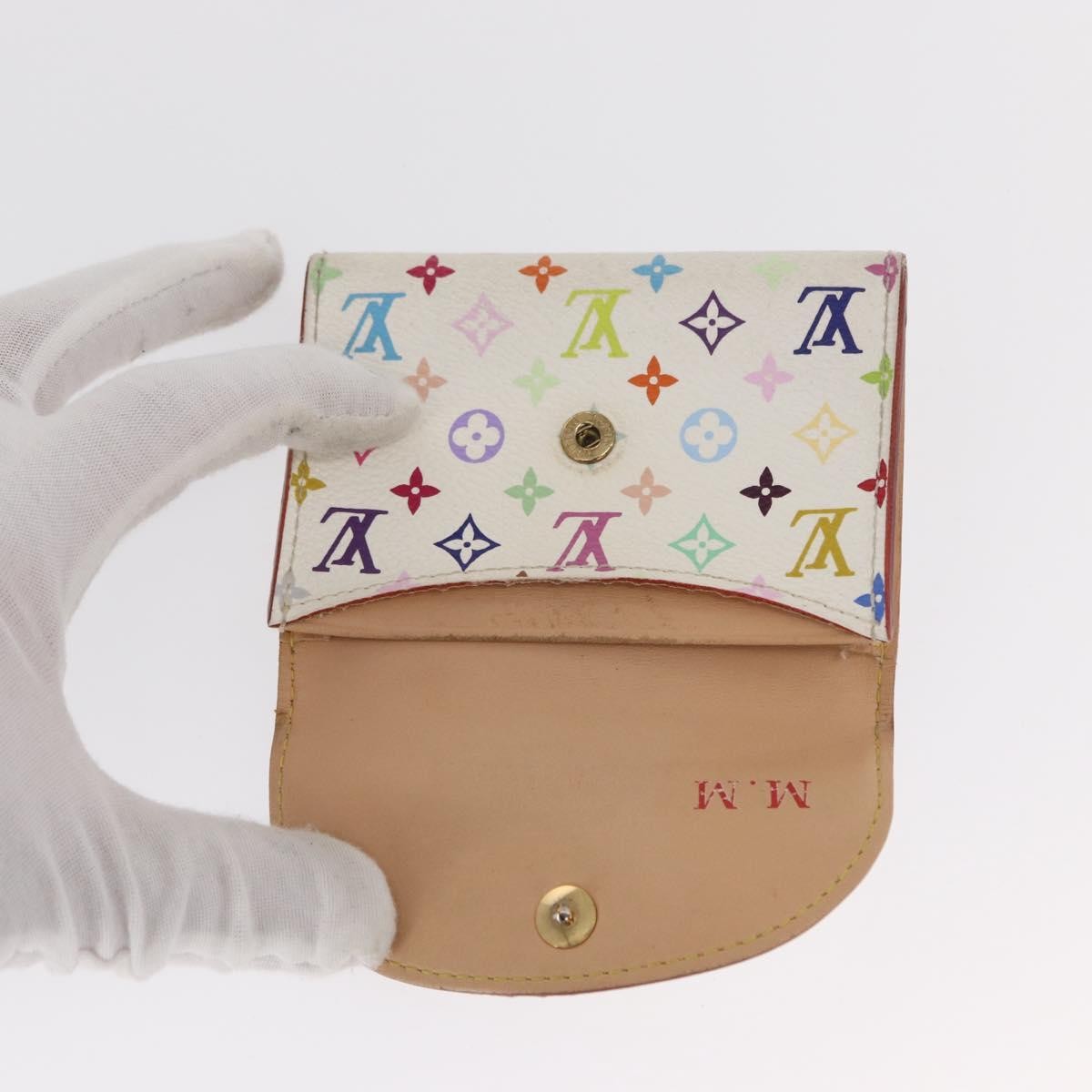 Louis Vuitton Rosalie Flap Coin Purse Limited Edition Vivienne Damier Multicolour Canvas Card Holders Accessory