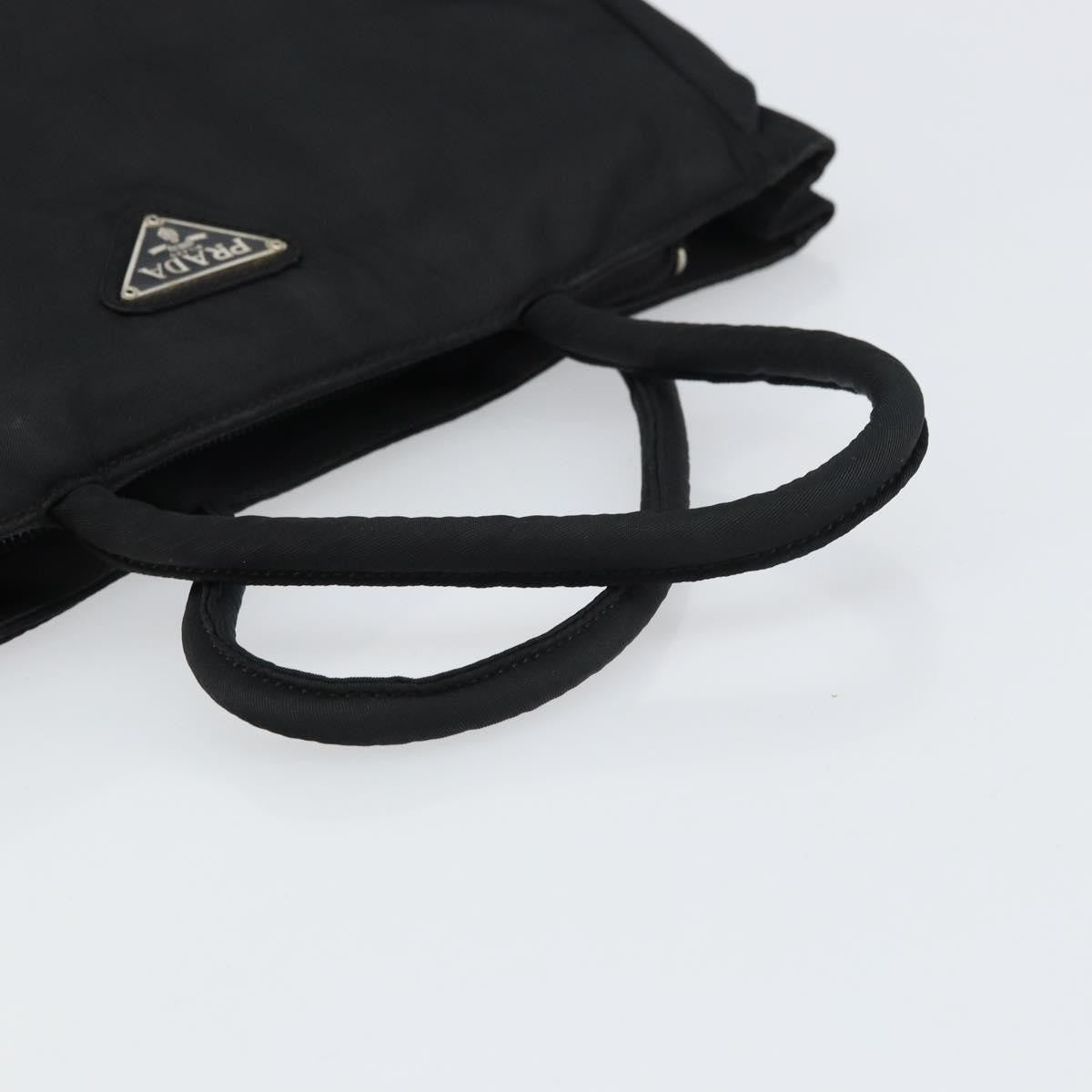 Prada Vintage Tote Nylon Black Nylon Tote Bag Bag