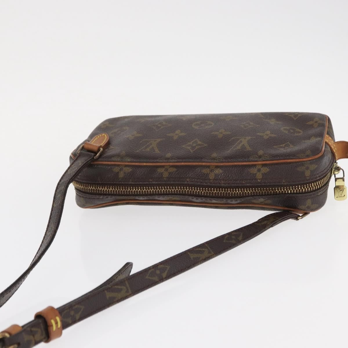 Louis Vuitton Pochette Marly Bandouliere Bag Monogram Canvas Brown Canvas Shoulder Bag