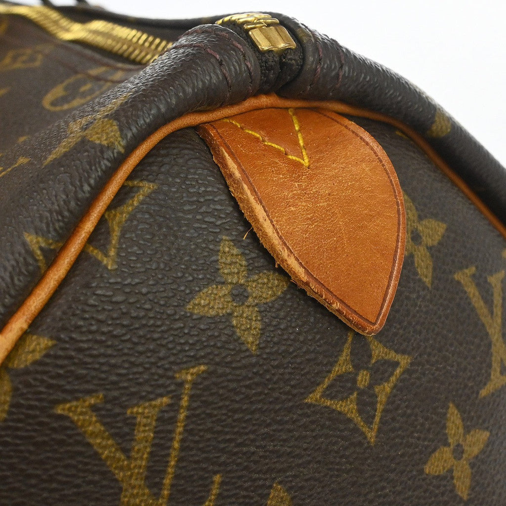 Louis Vuitton Keepall Bag Monogram Canvas Brown Canvas Travel Bag