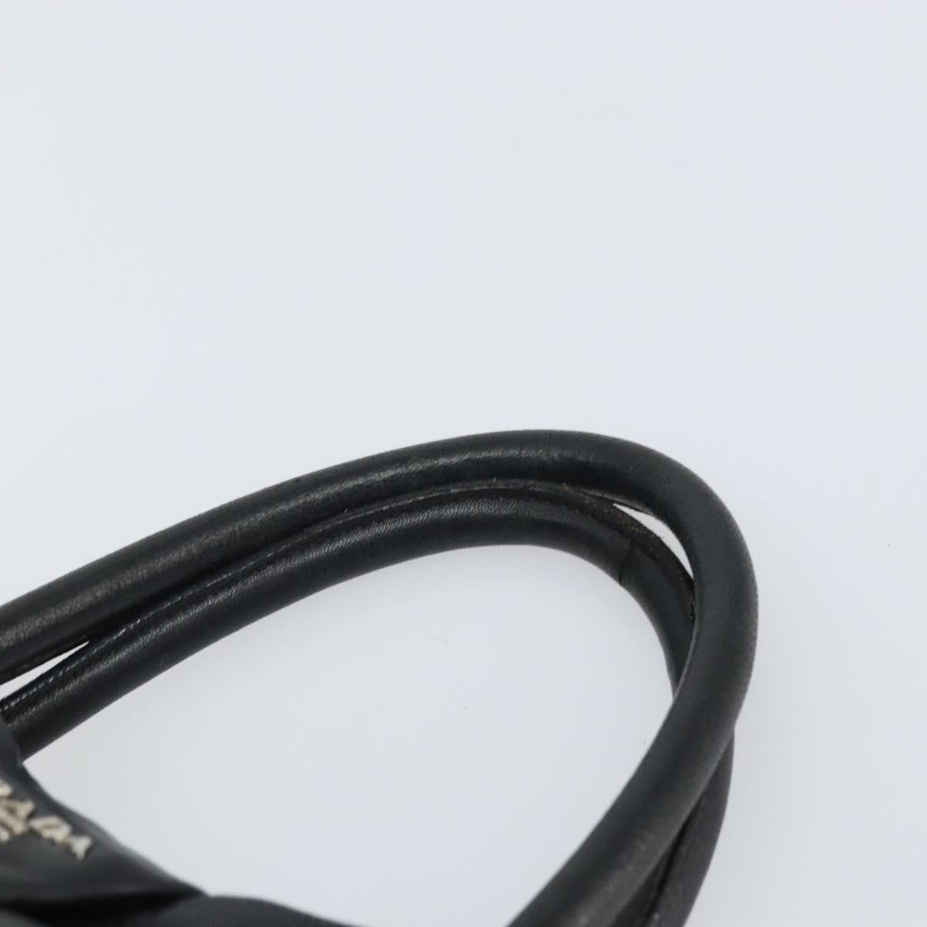 Prada Bow Tote Tessuto With Leather Black Nylon Tote Bag Bag