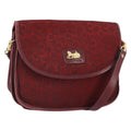 Celine C Sulky Shoulder Bag Canvas Red Canvas Shoulder Bag Bag