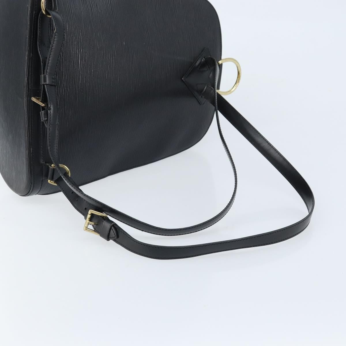 Louis Vuitton Gobelins Backpack Epi Leather Black Leather Backpack Bag