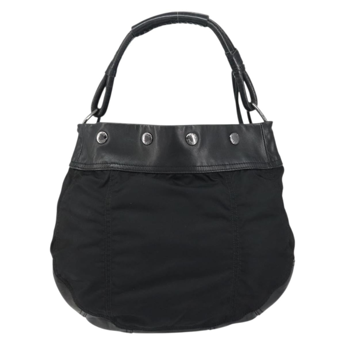 Prada Vintage Shoulder Bag Tessuto Black Nylon Shoulder Bag Bag