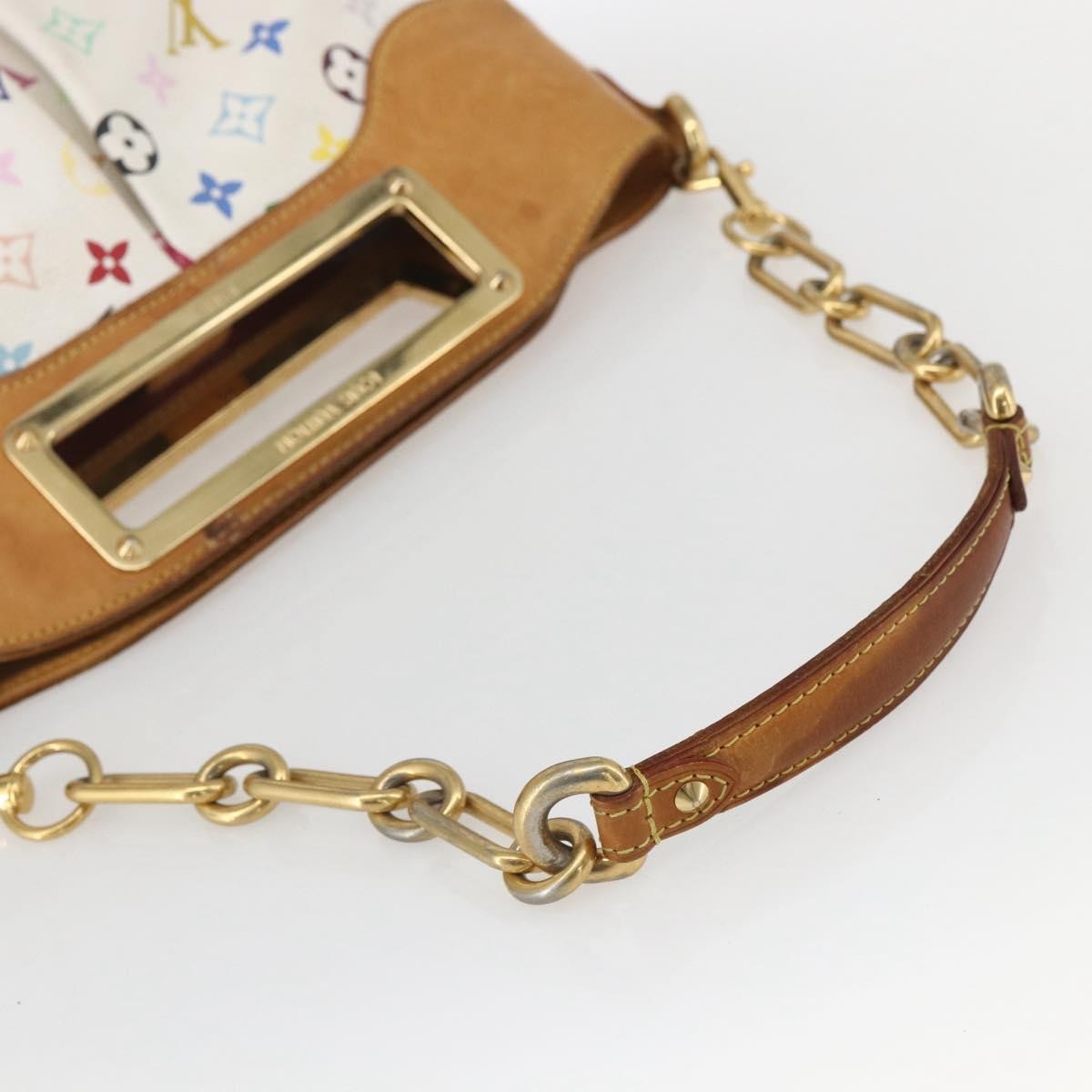 Louis Vuitton Judy Handbag Monogram Multicolor Multicolour Canvas Handbag