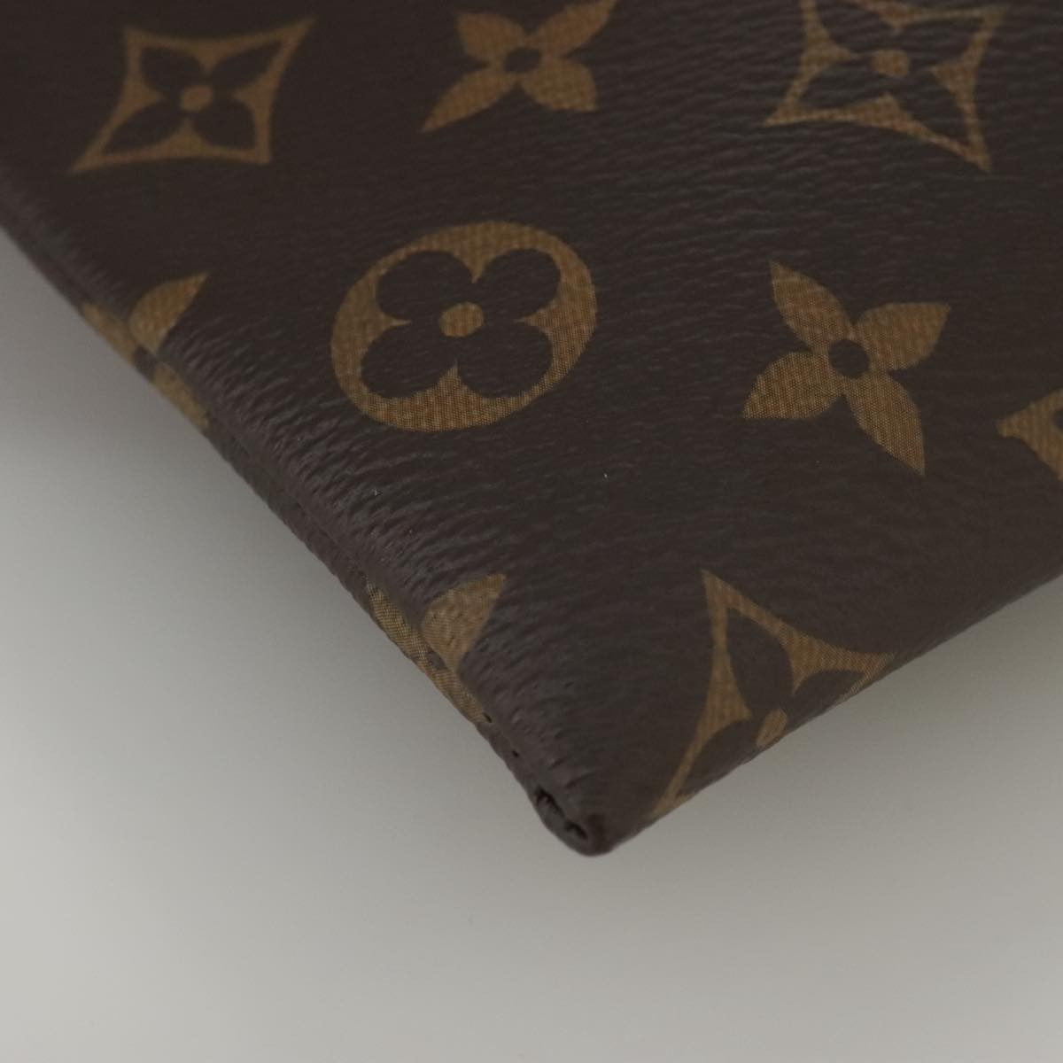 Louis Vuitton Solar Ray A4 Pouch Monogram Canvas Brown Canvas Clutche & Pouche Bag
