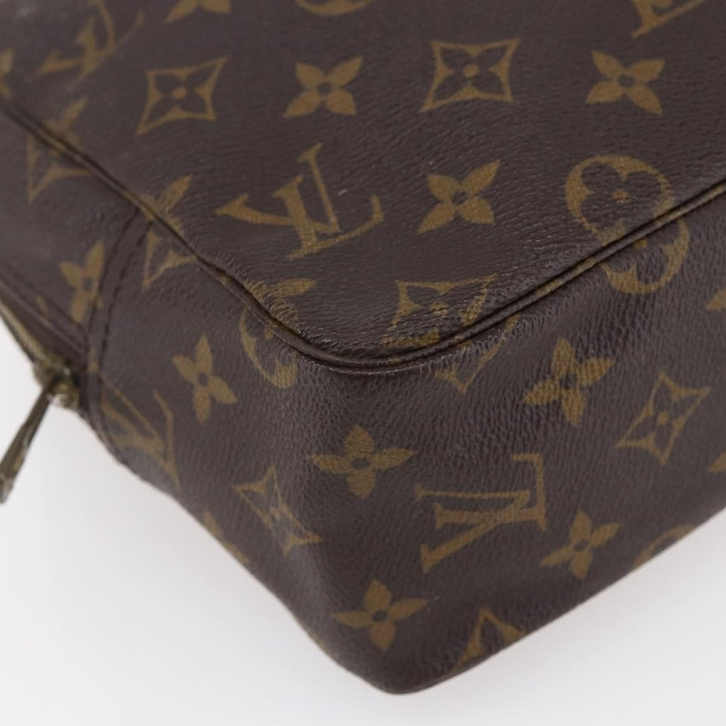 Louis Vuitton Trousse Toilette Monogram Canvas Brown Canvas Clutche & Pouche Bag