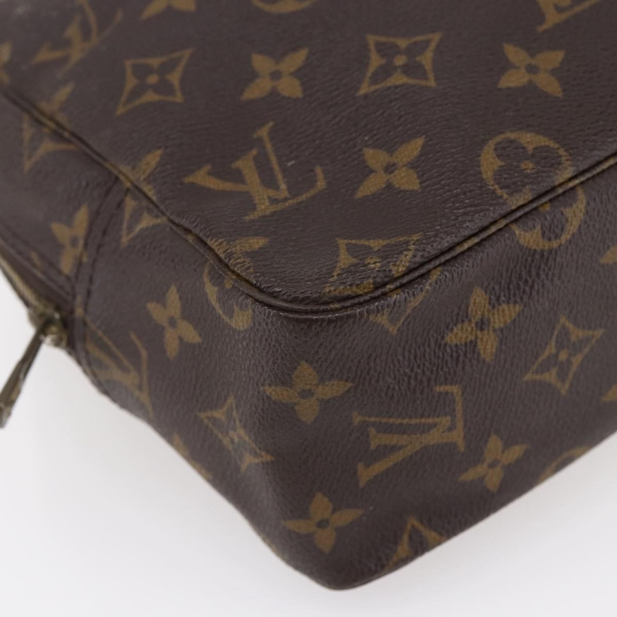 Louis Vuitton Trousse Toilette Monogram Canvas Brown Canvas Clutche & Pouche Bag