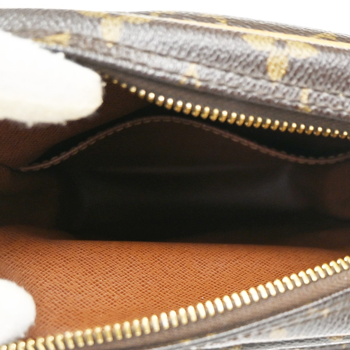 Louis Vuitton Amazone Bag Monogram Canvas Brown Canvas Shoulder Bag