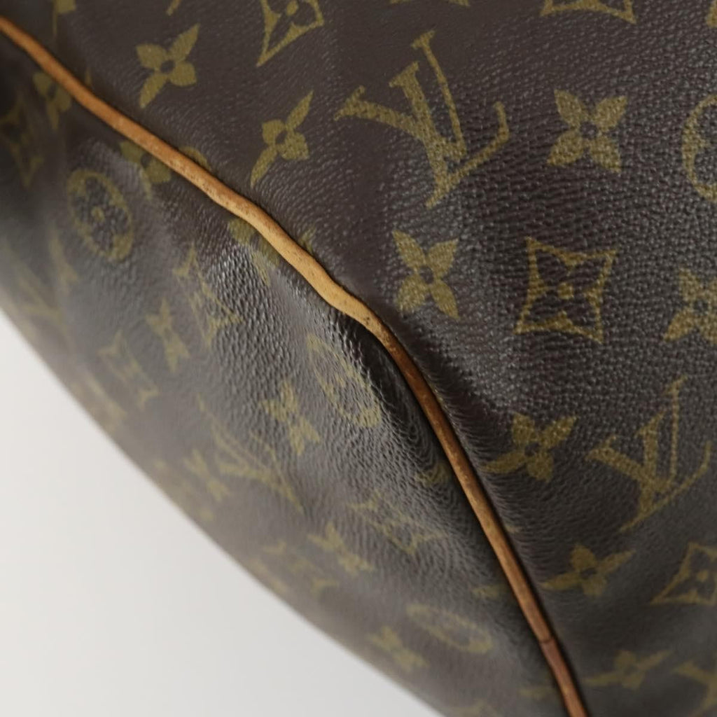 Louis Vuitton Keepall Bag Monogram Canvas Brown Canvas Travel Bag