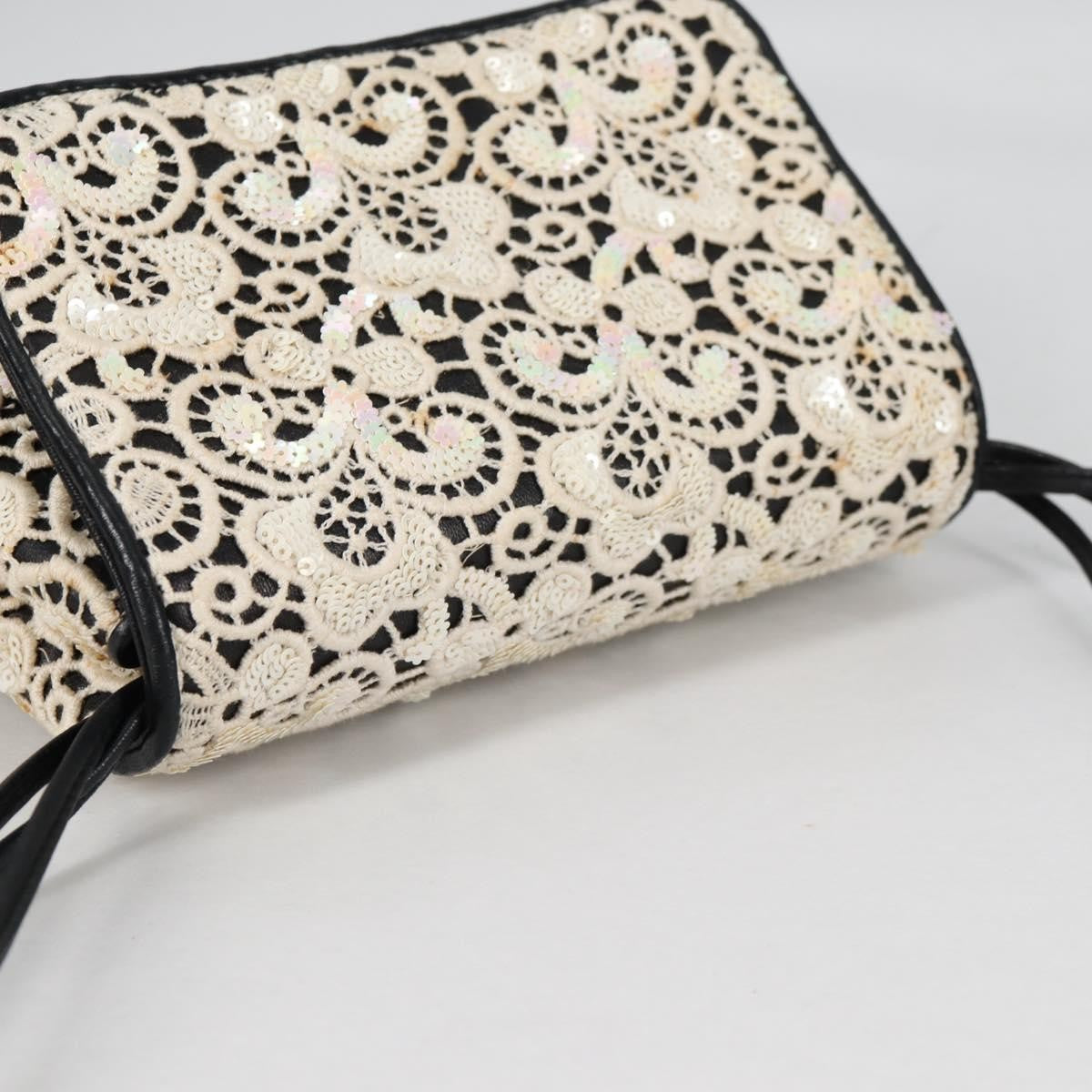 Chanel Floral Cc Flap Bag Leather White Leather Shoulder Bag Bag