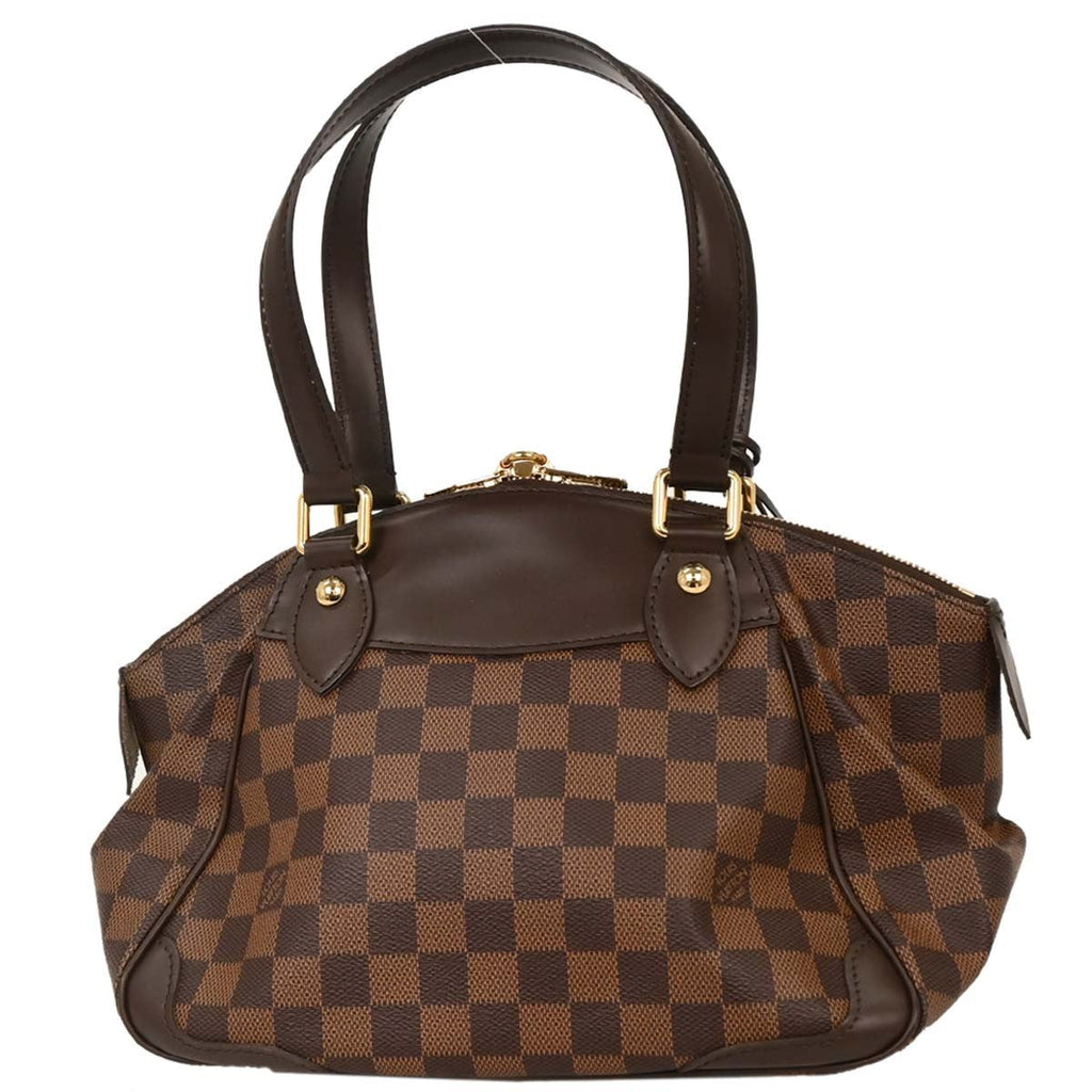 Louis Vuitton Verona Handbag Damier Brown Canvas Handbag