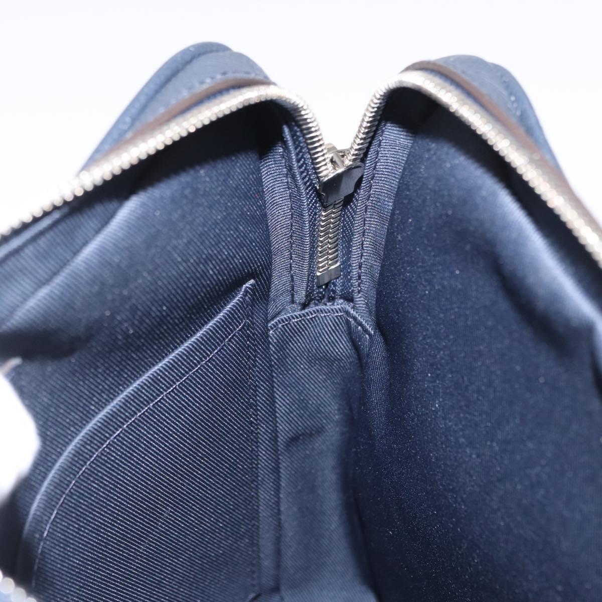 Louis Vuitton Alex Messenger Bag Taiga Leather Navy Leather Shoulder Bag