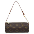Louis Vuitton Papillon Pochette Monogram Canvas Brown Canvas Clutche & Pouche Bag