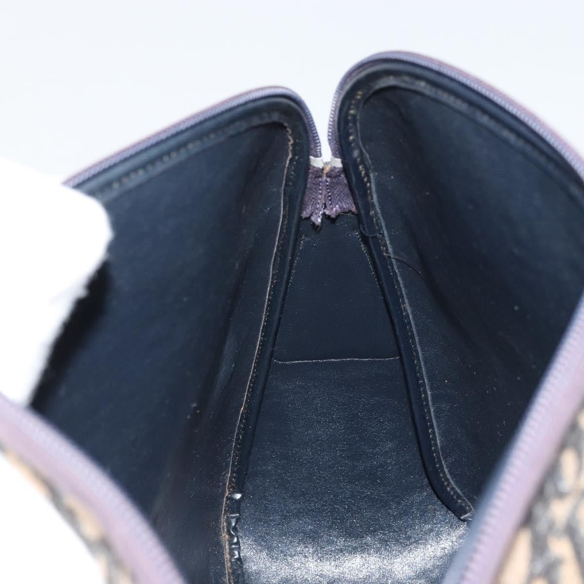 Christian Dior Trotter Shoulder Bag Canvas Navy Canvas Shoulder Bag Bag (Pre-Owned)