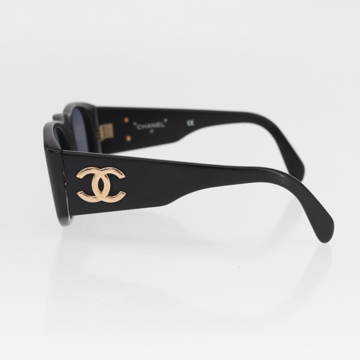 Chanel Logo Cc Sunglasses Plastic Black Plastic Sunglasse Accessory