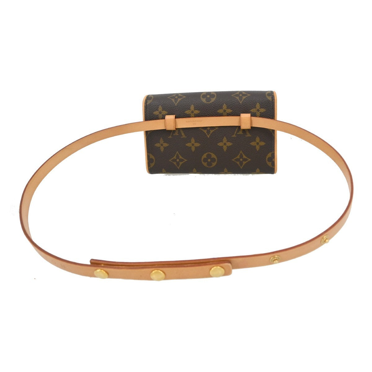 Louis Vuitton Florentine Waist Bag Monogram Canvas Brown Canvas Clutche & Pouche Bag