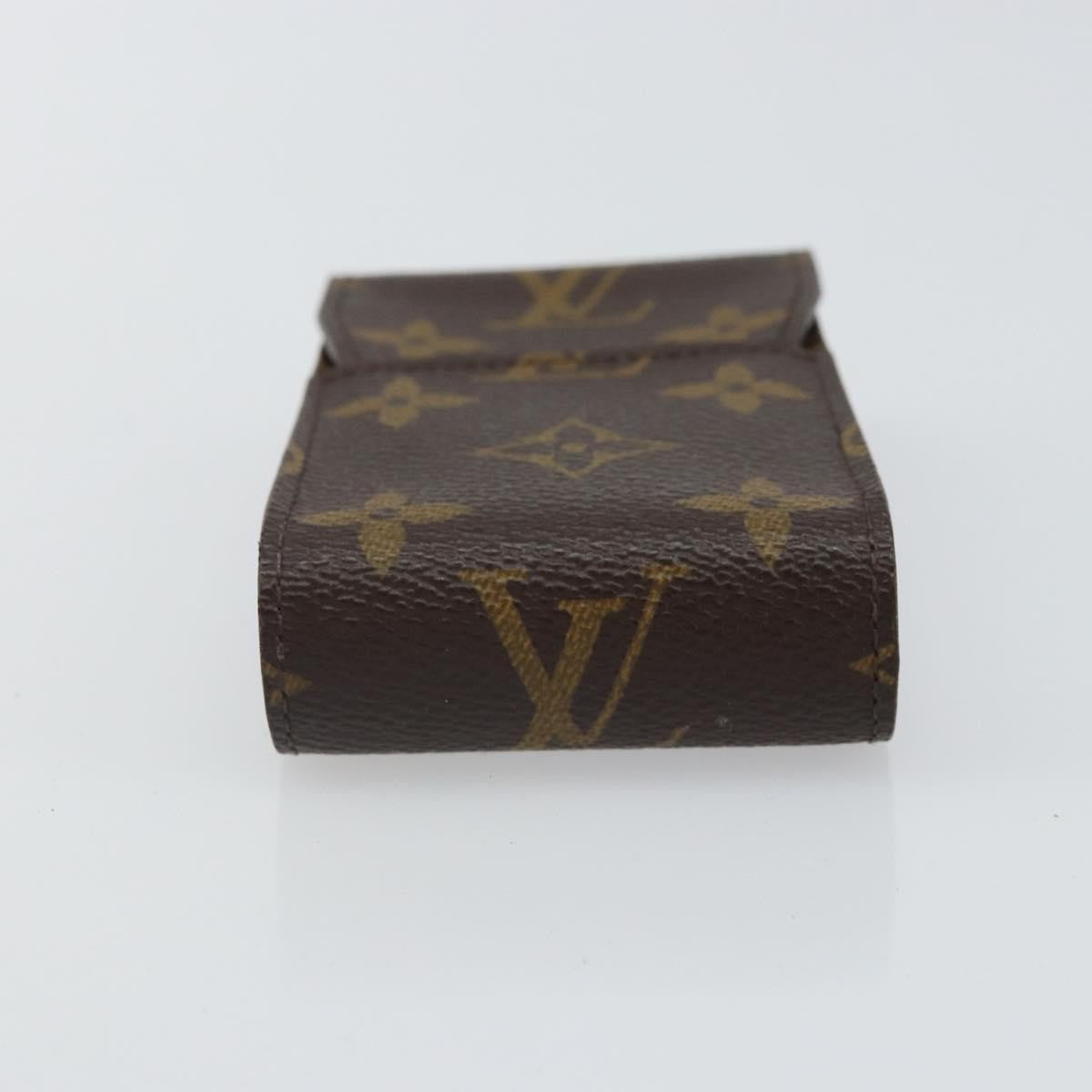 Louis Vuitton Etui Cigarette Case Monogram Canvas Brown Canvas Wallets Accessory