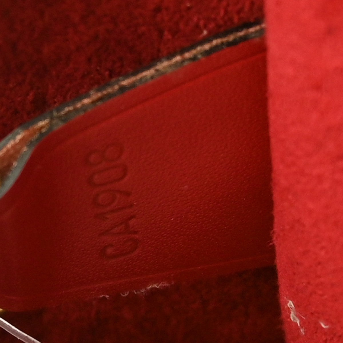 Louis Vuitton Voltaire Handbag Epi Leather Red Leather Shoulder Bag