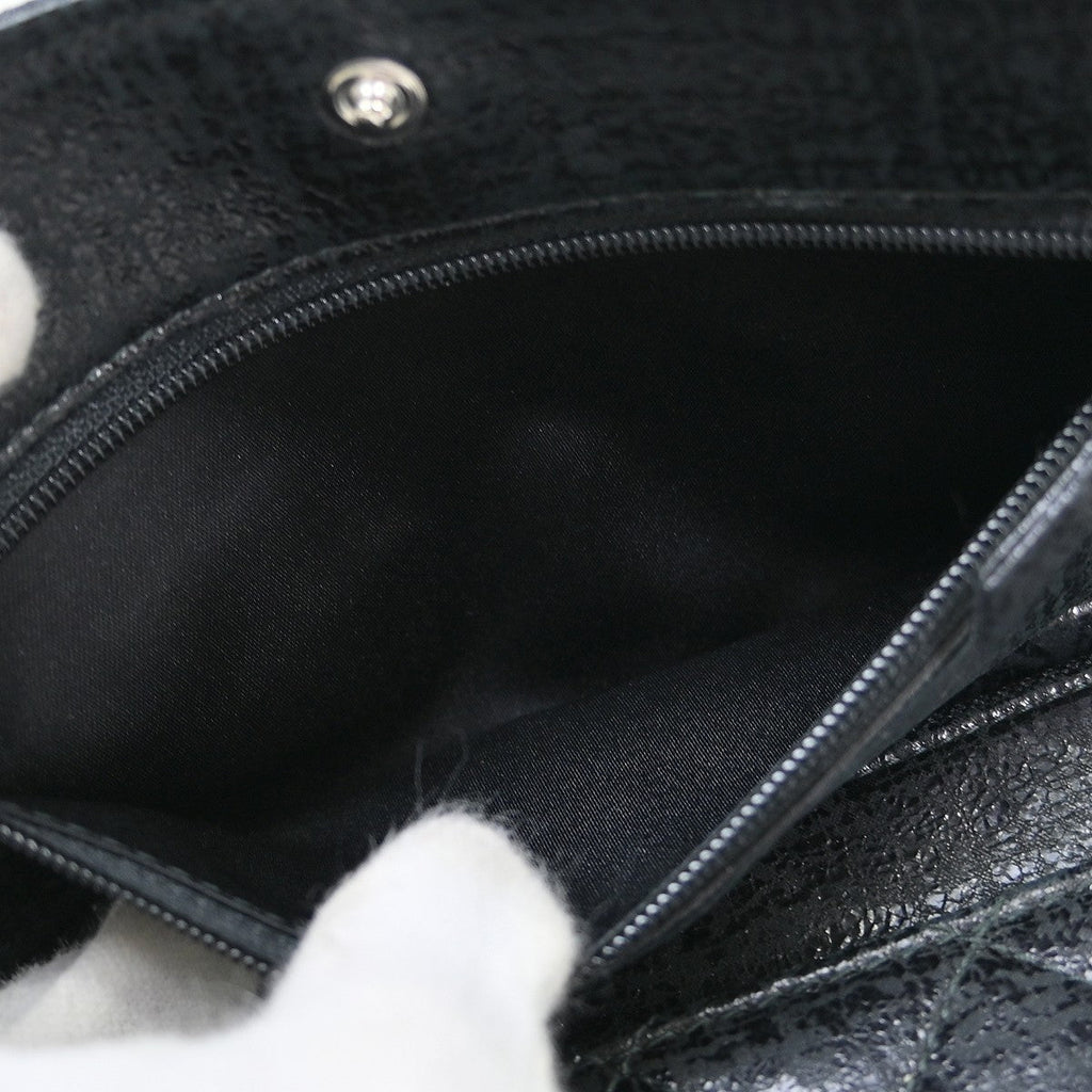 Chanel Wallet On Chain Leather Black Calfskin Crossbody Bag Bag