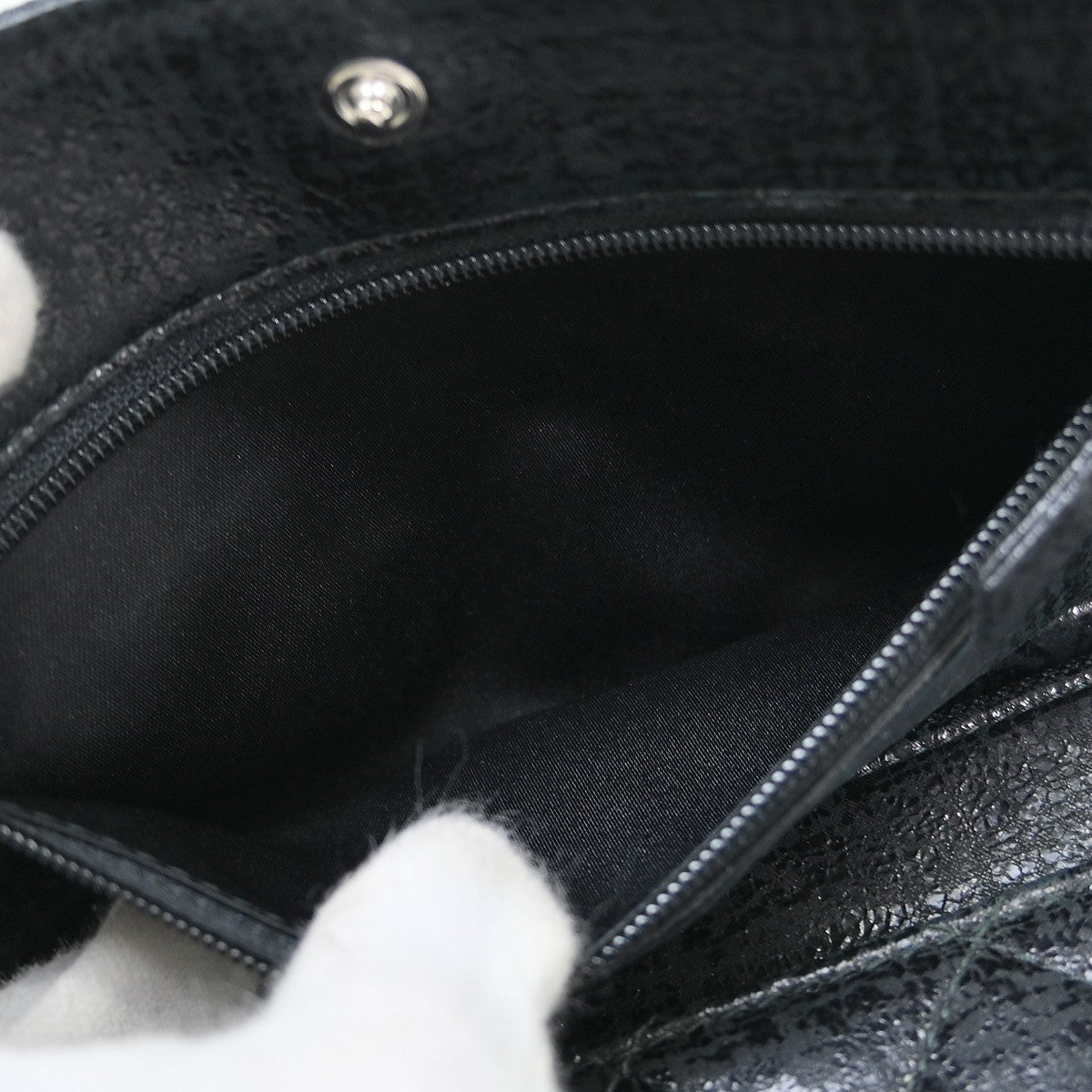 Chanel Wallet On Chain Leather Black Calfskin Crossbody Bag Bag