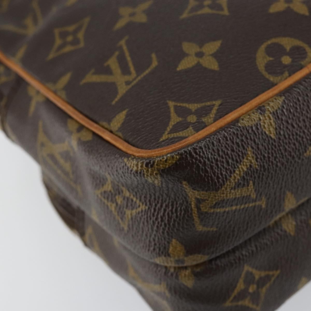 Louis Vuitton Amazone Bag Monogram Canvas Brown Canvas Shoulder Bag