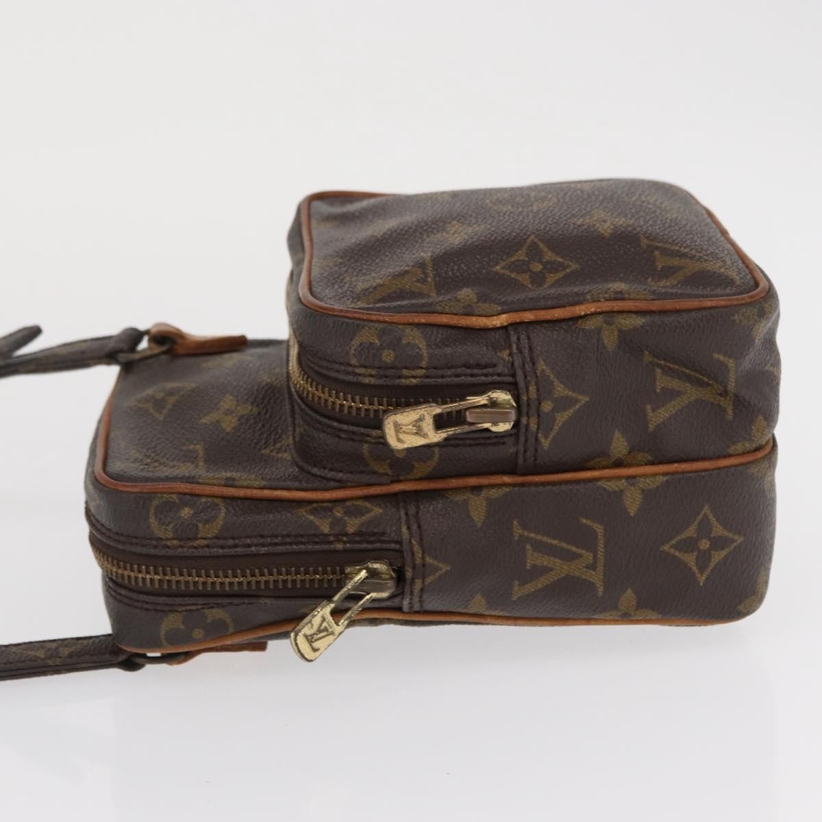 Louis Vuitton Amazone Bag Monogram Canvas Brown Canvas Shoulder Bag
