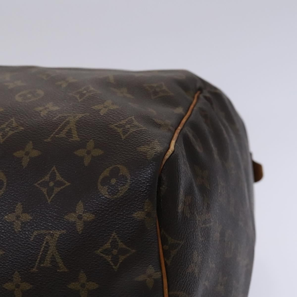Louis Vuitton Keepall Bag Monogram Canvas Brown Canvas Travel Bag