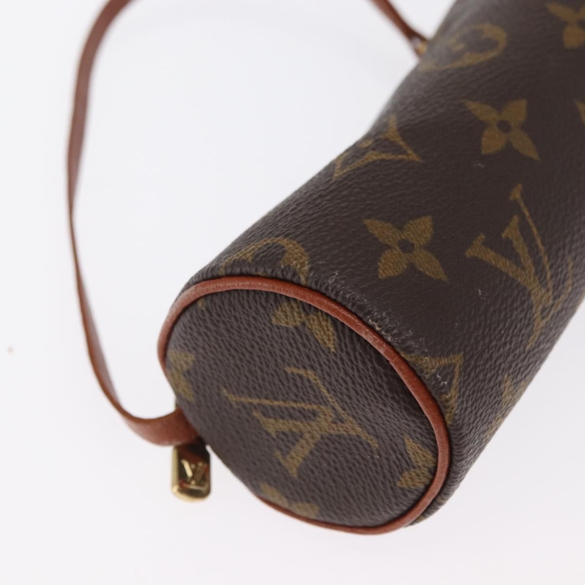 Louis Vuitton Papillon Pochette Monogram Canvas Brown Canvas Clutche & Pouche Bag