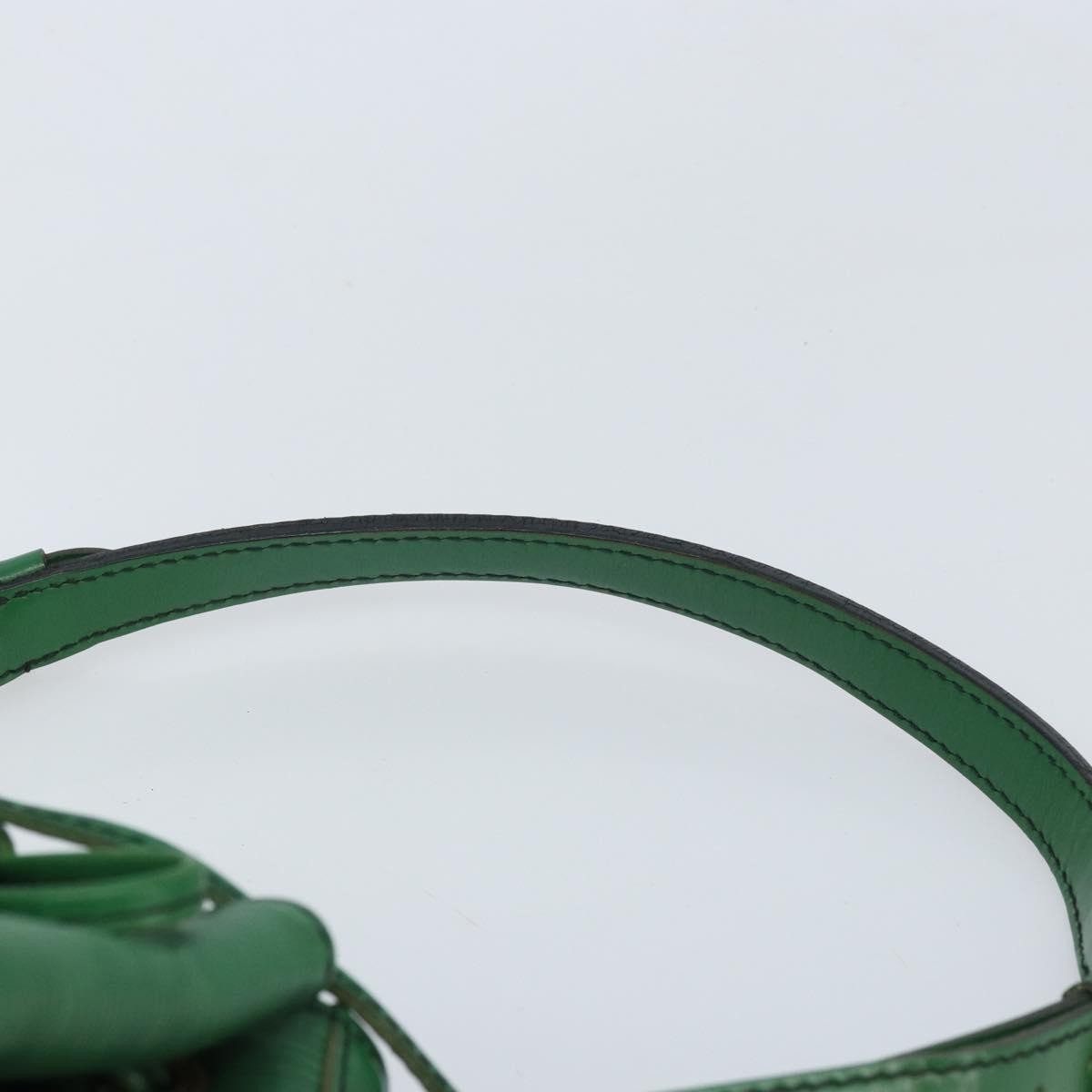 Louis Vuitton Noe Shoulder Bag Leather Green Leather Shoulder Bag
