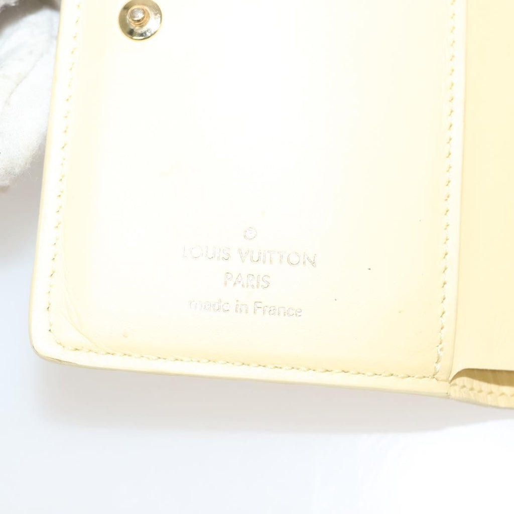 Louis Vuitton Lou Wallet Nanogram Leather Beige Leather Wallets Accessory