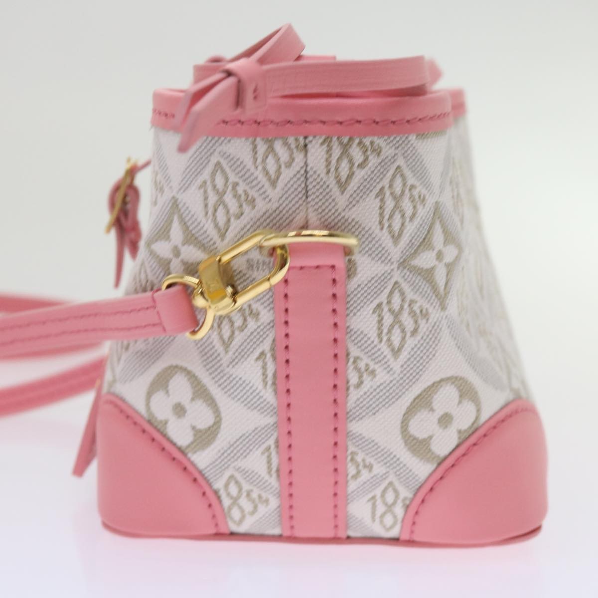 Louis Vuitton Noe Purse Limited Edition Since 1854 Monogram Jacquard Pink Canvas Shoulder Bag