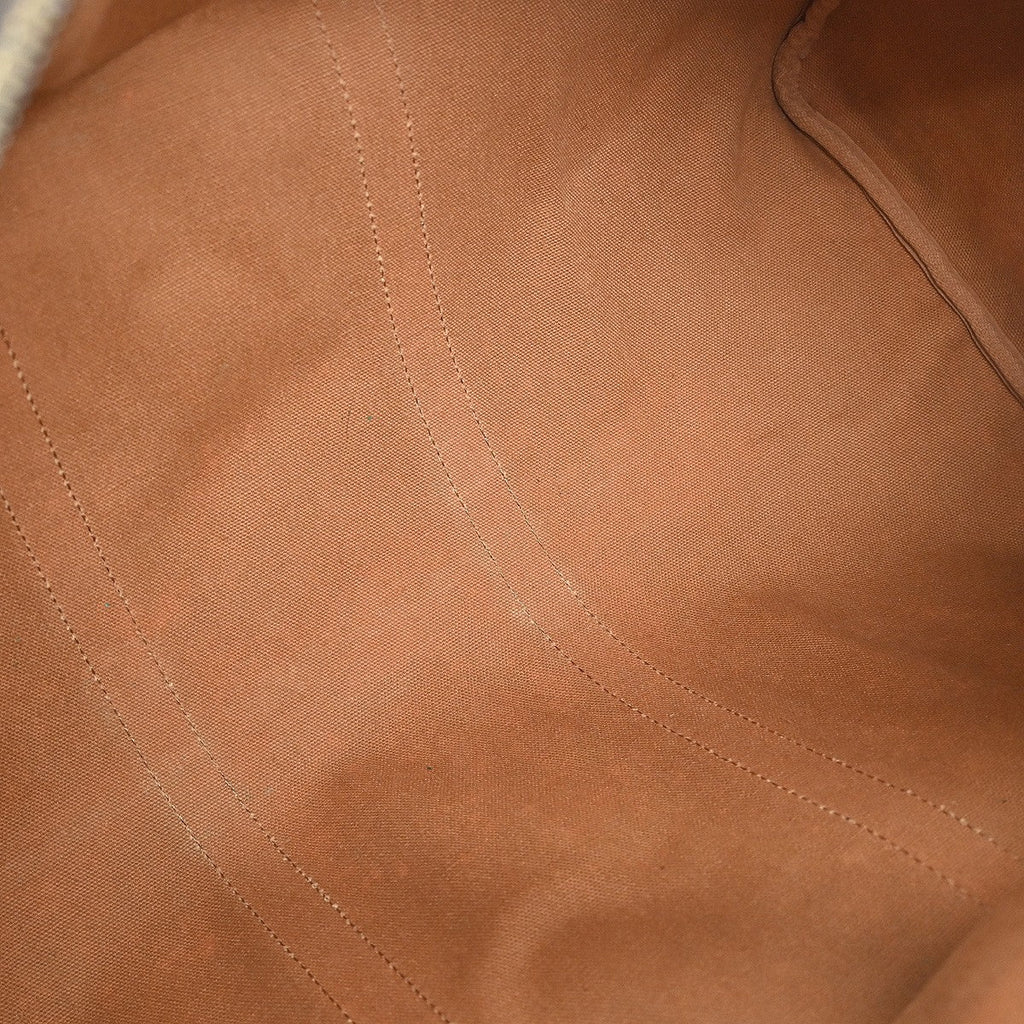 Louis Vuitton Keepall Bag Monogram Canvas Brown Canvas Travel Bag