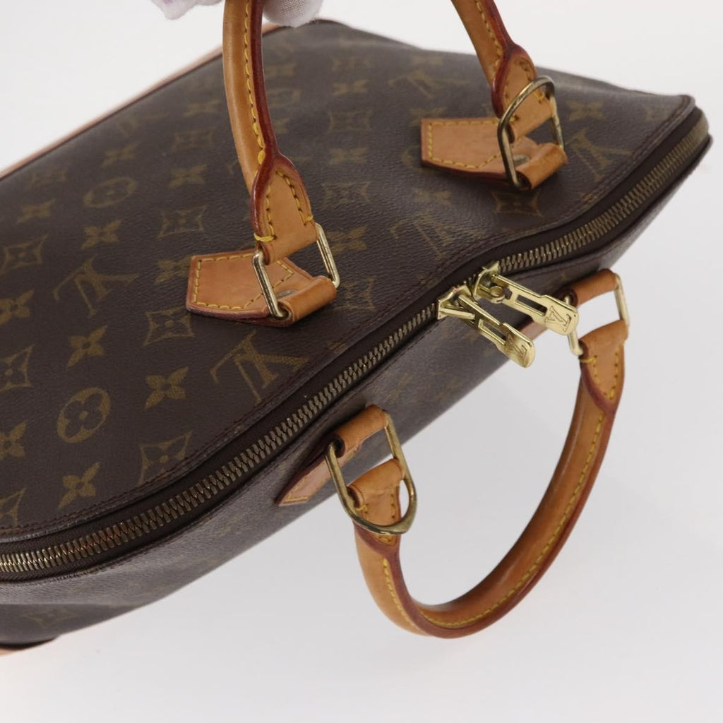 Louis Vuitton Alma Handbag Monogram Canvas Brown Canvas Handbag