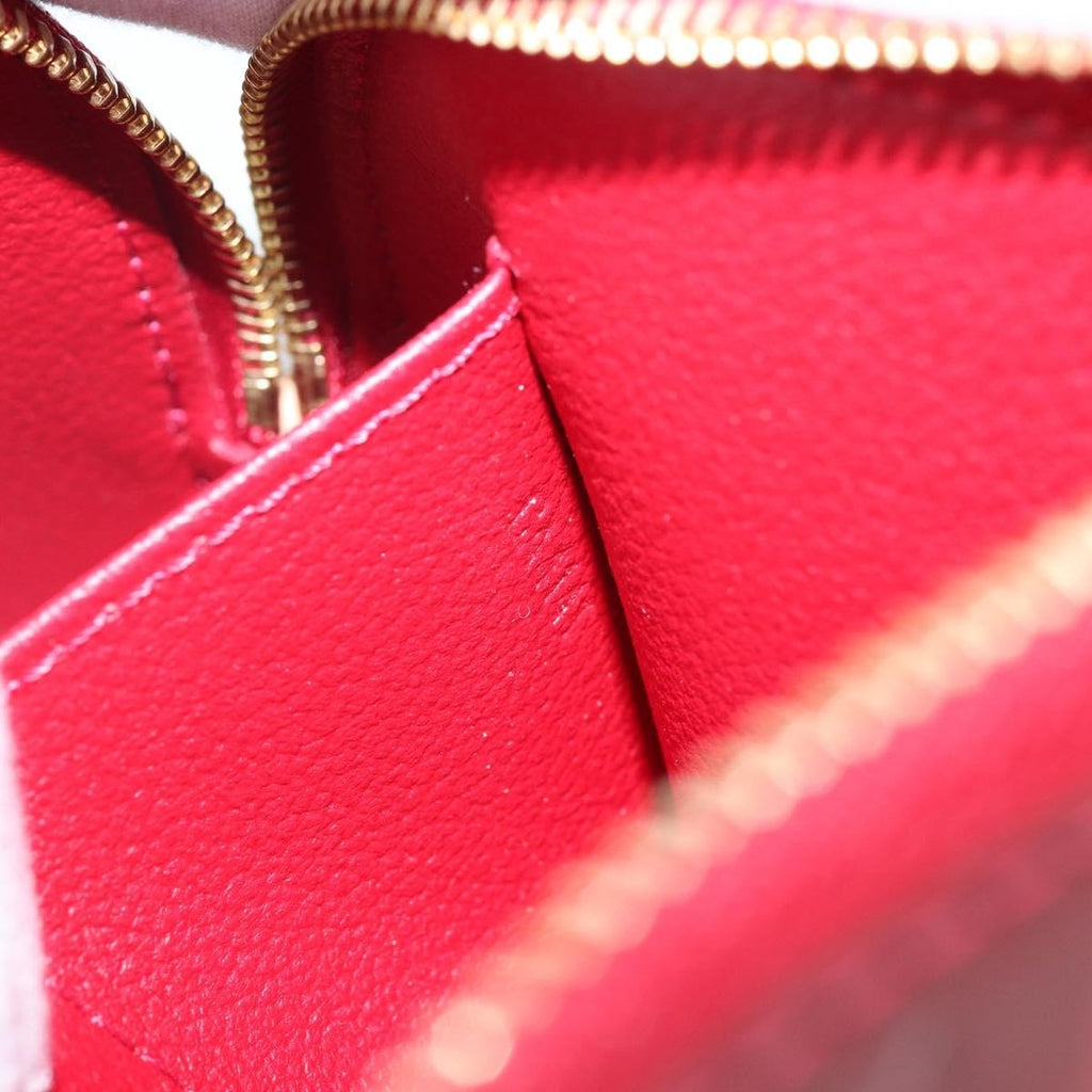 Louis Vuitton Cosmetic Pouch Limited Edition Monogram Vernis Rayures Red Patent_Leather Bag