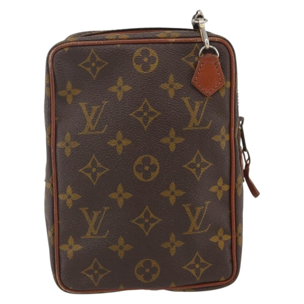 Louis Vuitton Amazone Bag Monogram Canvas Brown Canvas Shoulder Bag