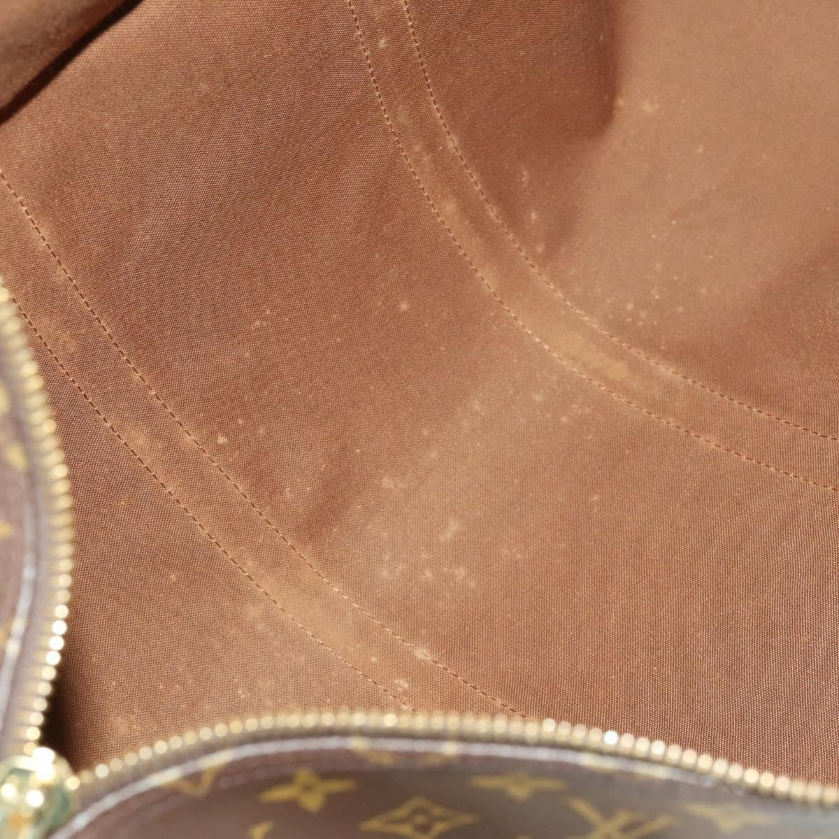 Louis Vuitton Keepall Bag Monogram Canvas Brown Canvas Travel Bag