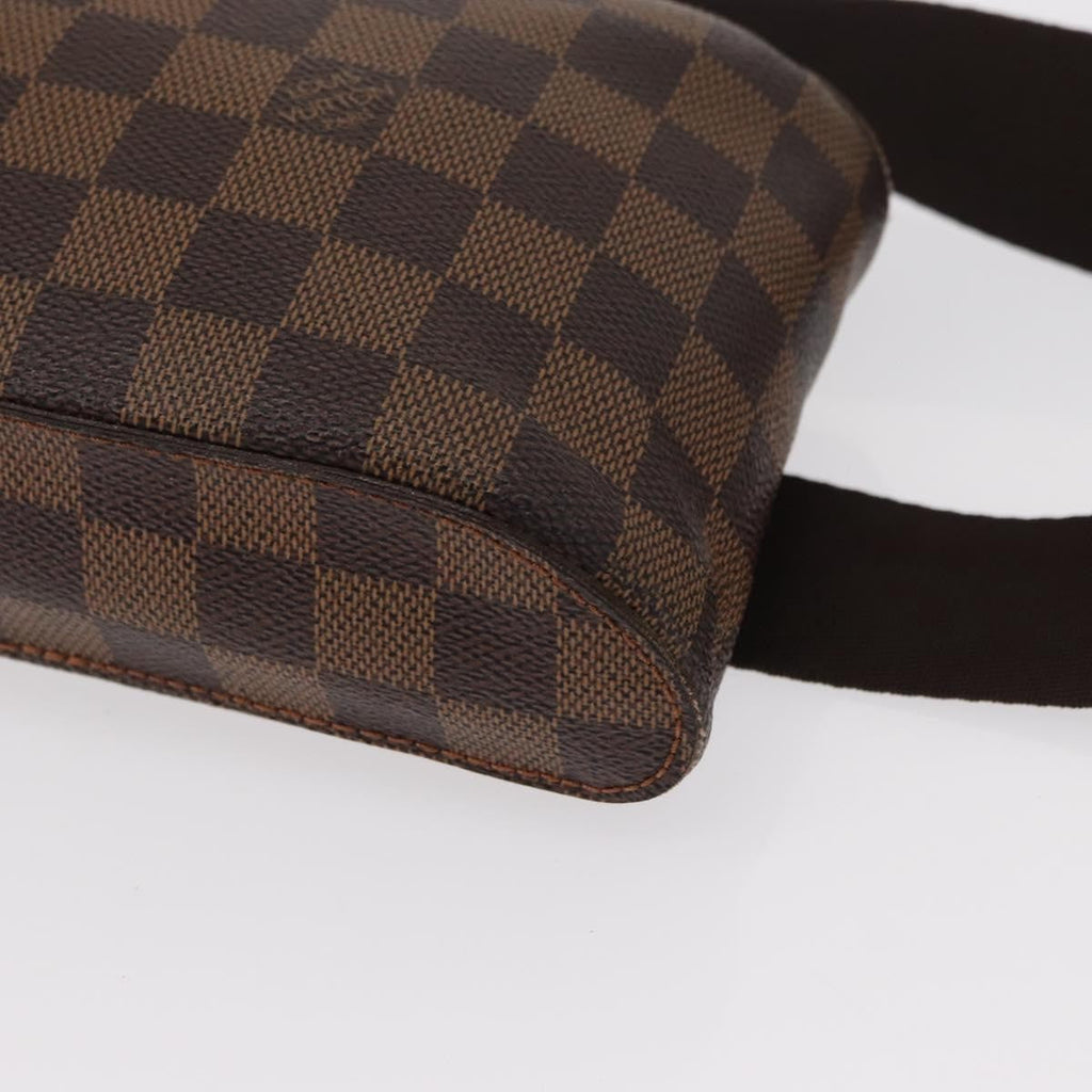 Louis Vuitton Geronimos Waist Bag Damier Brown Canvas Shoulder Bag