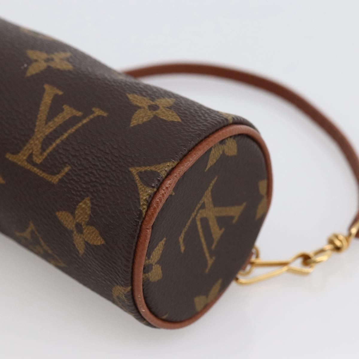 Louis Vuitton Papillon Pochette Monogram Canvas Brown Canvas Clutche & Pouche Bag