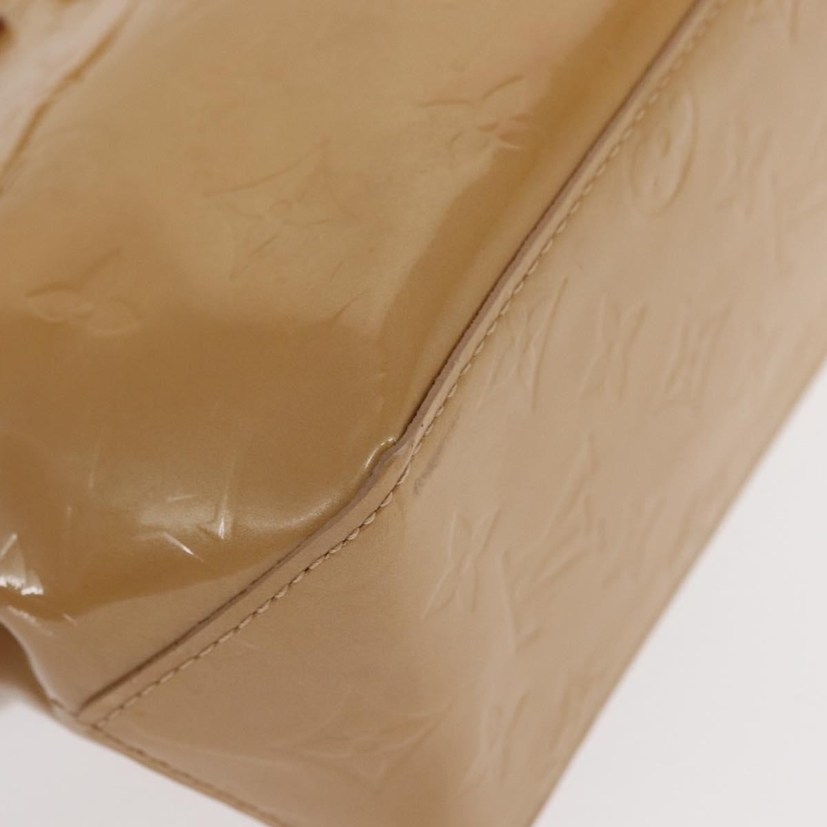 Louis Vuitton Reade Handbag Monogram Vernis Brown Patent_Leather Tote Bag