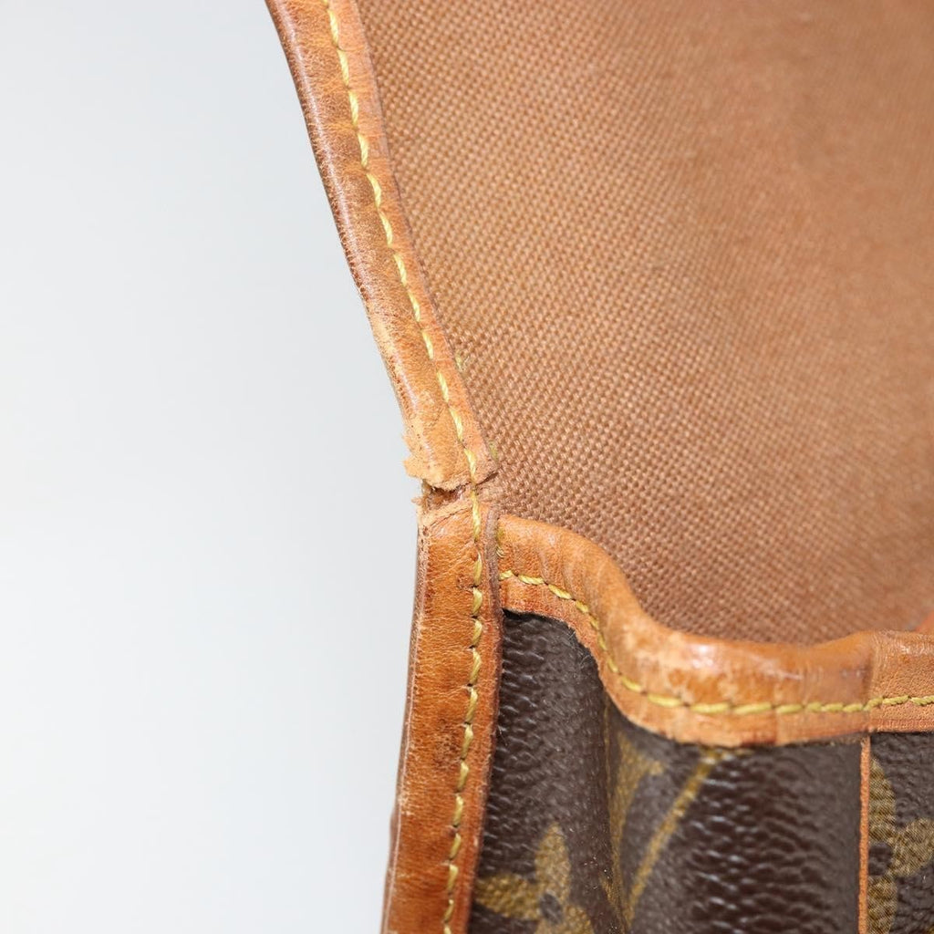 Louis Vuitton Sac Gibeciere Messenger Bag Monogram Canvas Brown Canvas Shoulder Bag