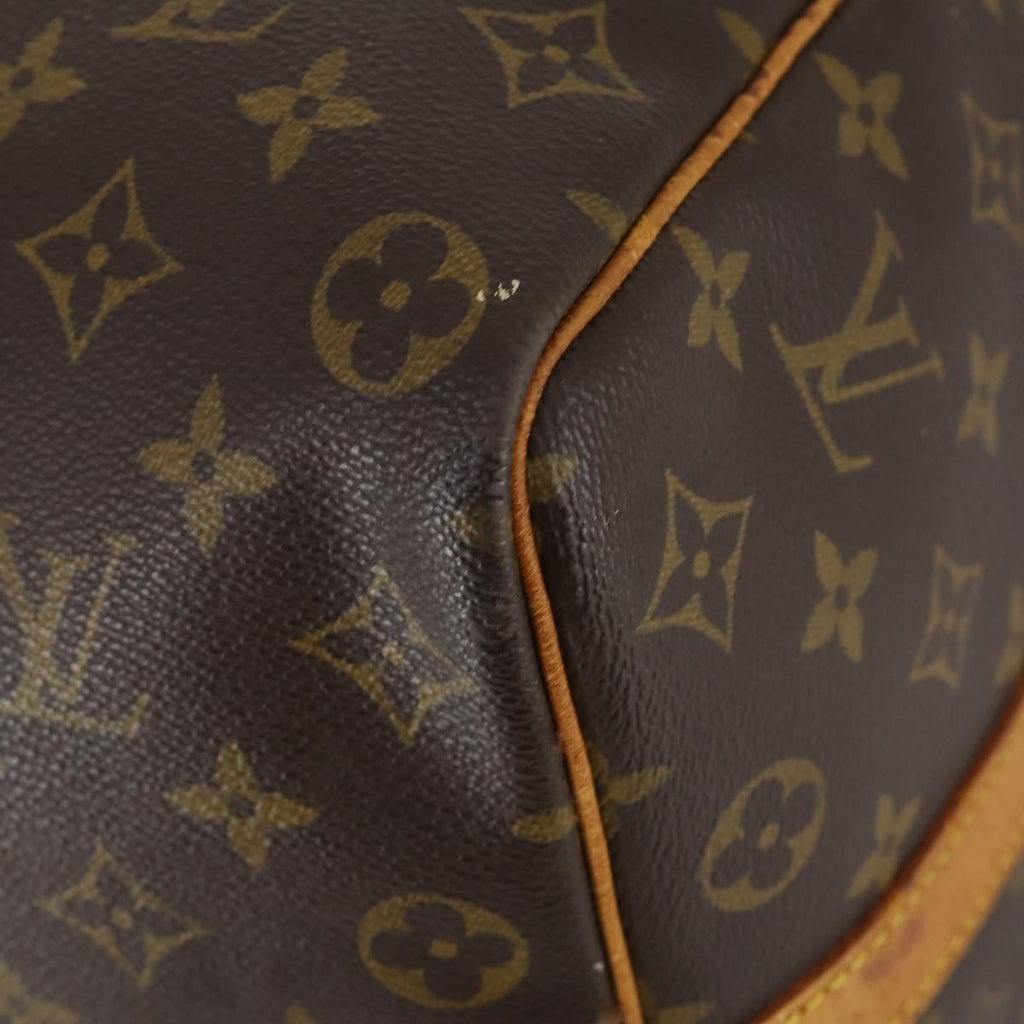 Louis Vuitton Keepall Bandouliere Bag Monogram Canvas Brown Canvas Travel Bag