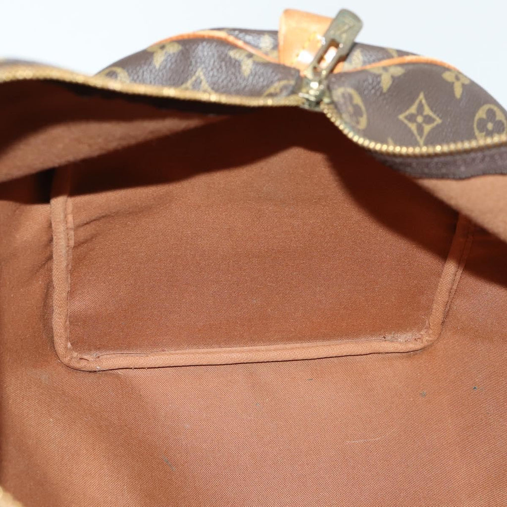 Louis Vuitton Keepall Bag Monogram Canvas Brown Canvas Travel Bag