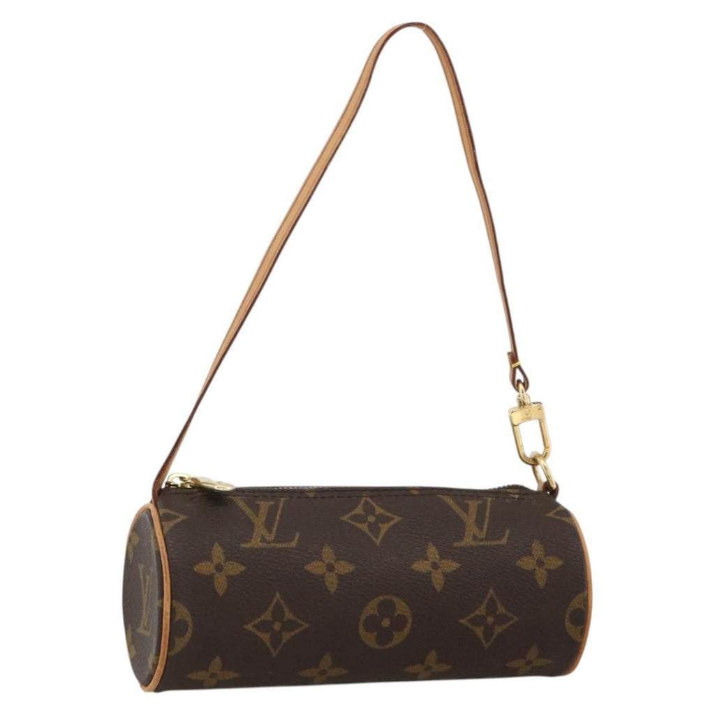 Louis Vuitton Papillon Pochette Monogram Canvas Brown Canvas Clutche & Pouche Bag